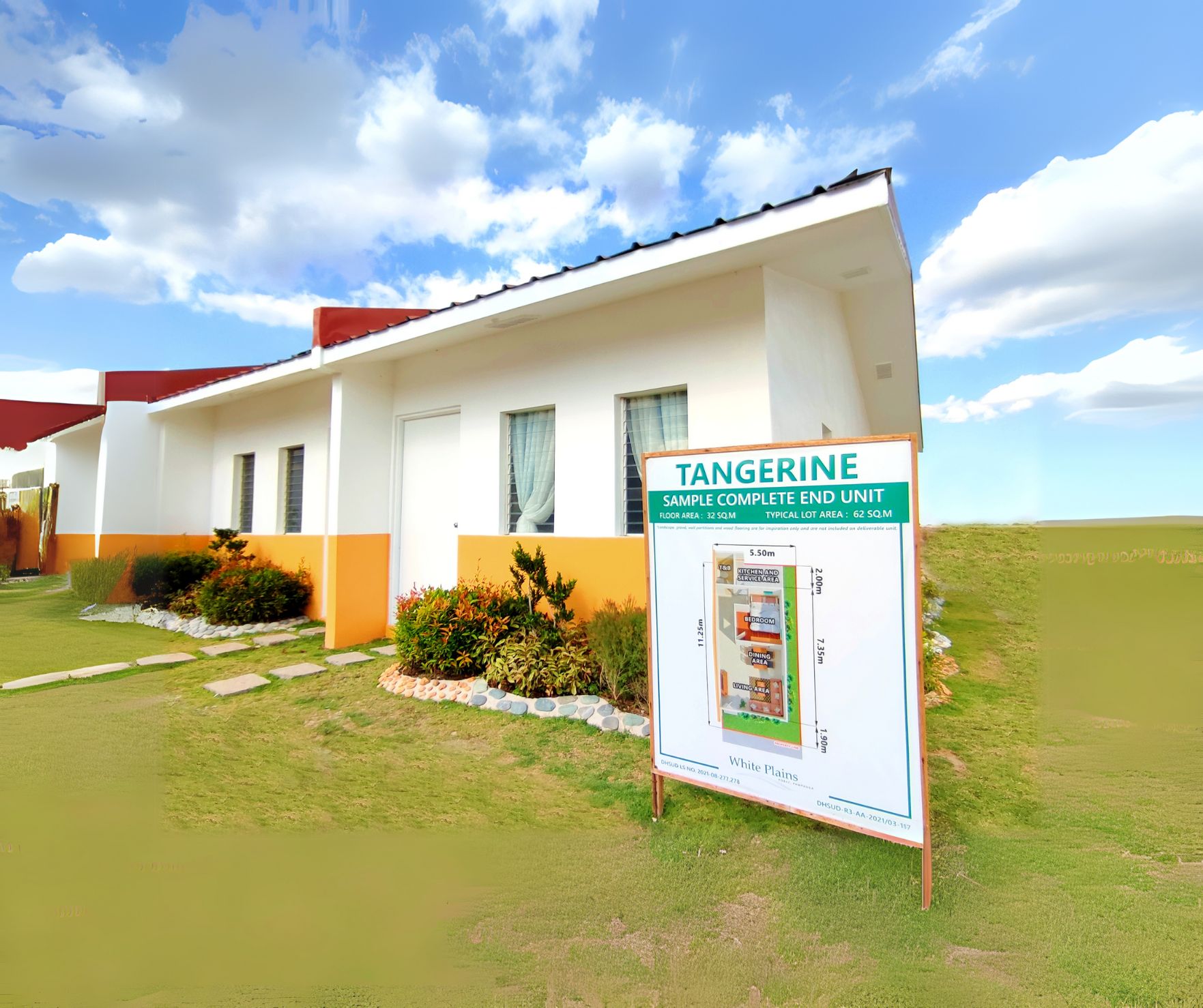 Tangerine Inner - White Plains Porac